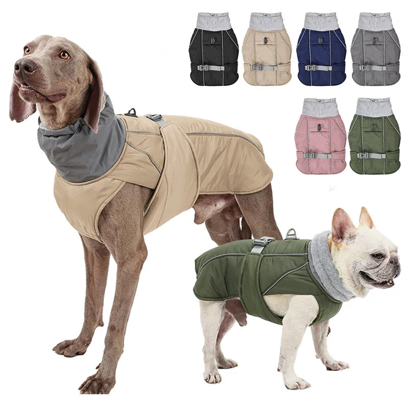 Jaqueta Para Cães Grandes Ajustável - Rexy R - ROUPA GATO - 87