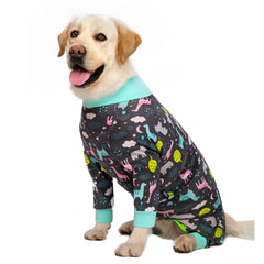 Pijama Estampado de Frio para Cachorro Grande com Conforto Total