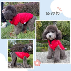 Colete Puffer The Dog Face para Cães com Forro Térmico