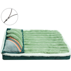 Cama Pet com Espuma Reforçada Dobrável e Lavável