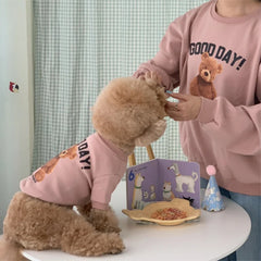 Camiseta Para Cachorro Com Estampa De Urso