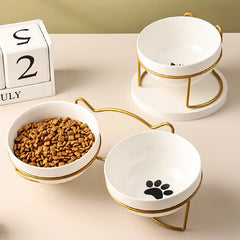 Tigela de Elevação para Gatos - Gatom C - BEBEDOURO GATO - 05