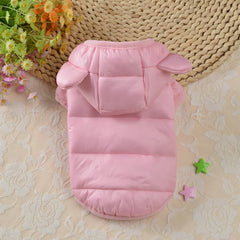 Colete Para Cachorro Estilo Puffer Com Estampa De Bichinhos