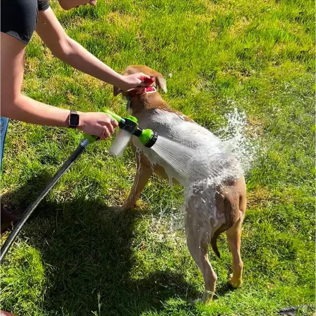 Spray de mangueira para banho em pet AquaJet