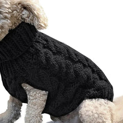 Suéter Tricot para Cães Preto / PP R - Roupas - 17