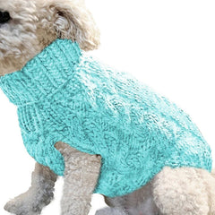 Suéter Tricot para Cães Azul / PP R - Roupas - 17