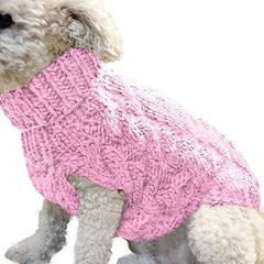 Suéter Tricot para Cães Rosa / PP R - Roupas - 17