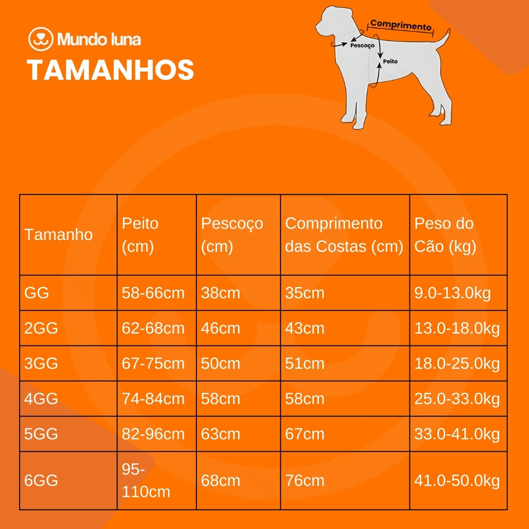 Casaco de Inverno Para Cachorros Grandes R - ROUPA - 72