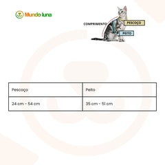 Colete de Gato para Passeios - PetiTronix C - colete gato - 02