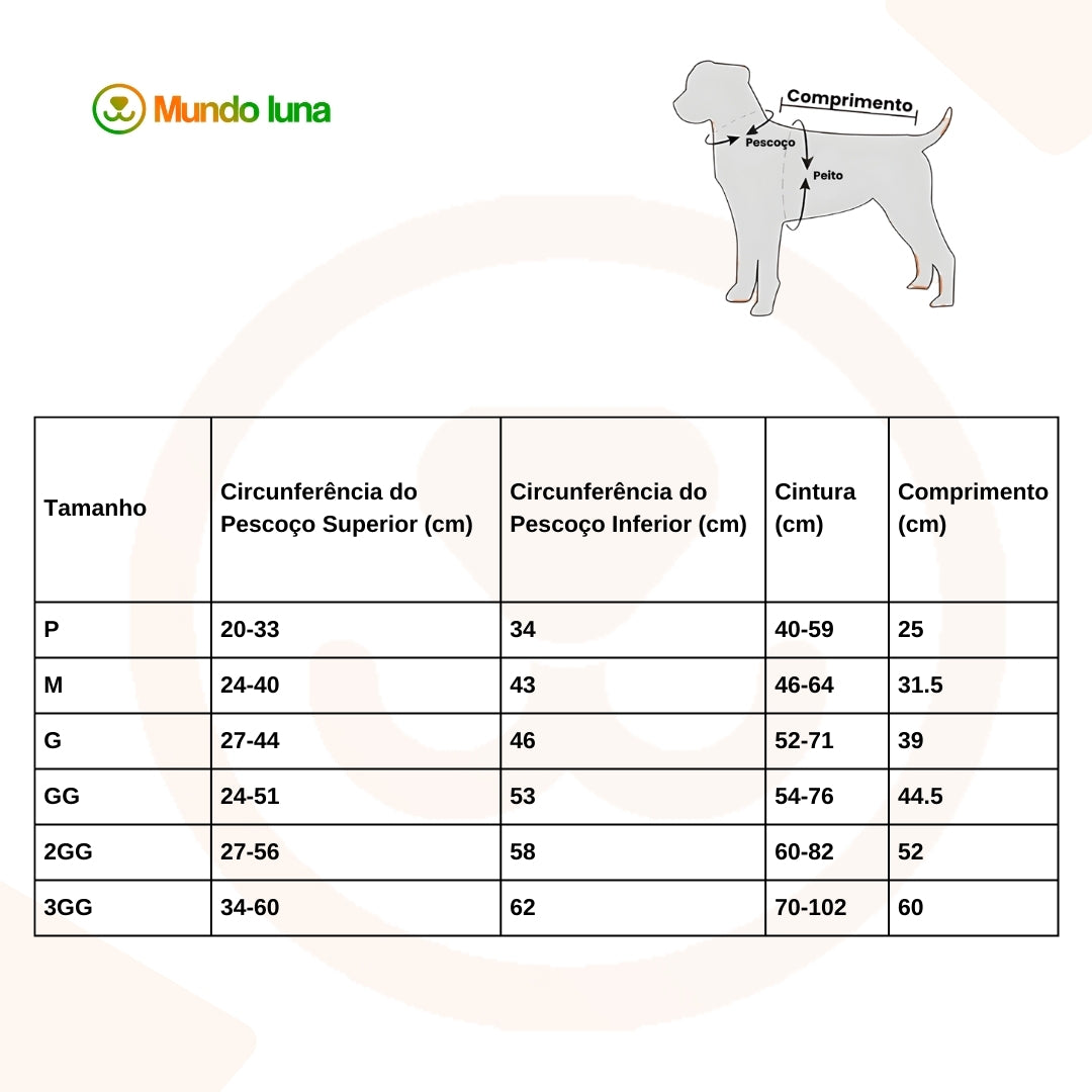 Jaqueta Para Cães Grandes Ajustável - Rexy