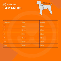 Colete Com Anel Para Caes e Gatos R - ROUPA - 53