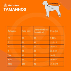 Pijama Quente Para Cachorro - Tucker R - ROUPA - 48