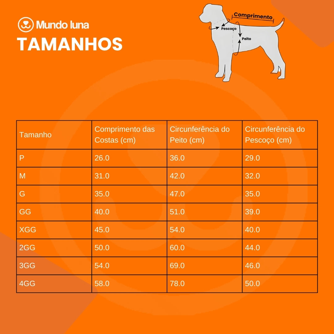 Casaco Impermeável Para Cães R - ROUPA - 65