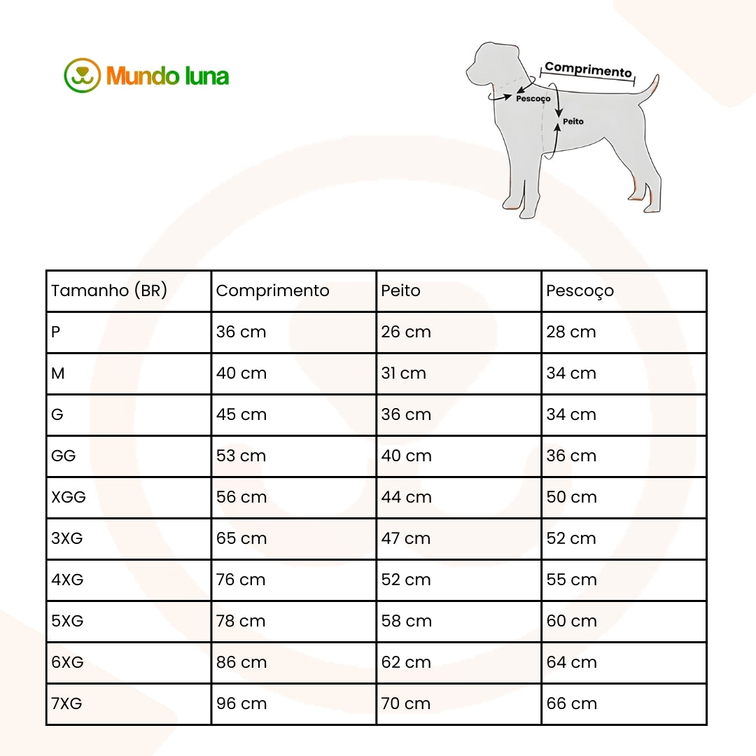 Jaqueta Refletiva para Cães de Grande