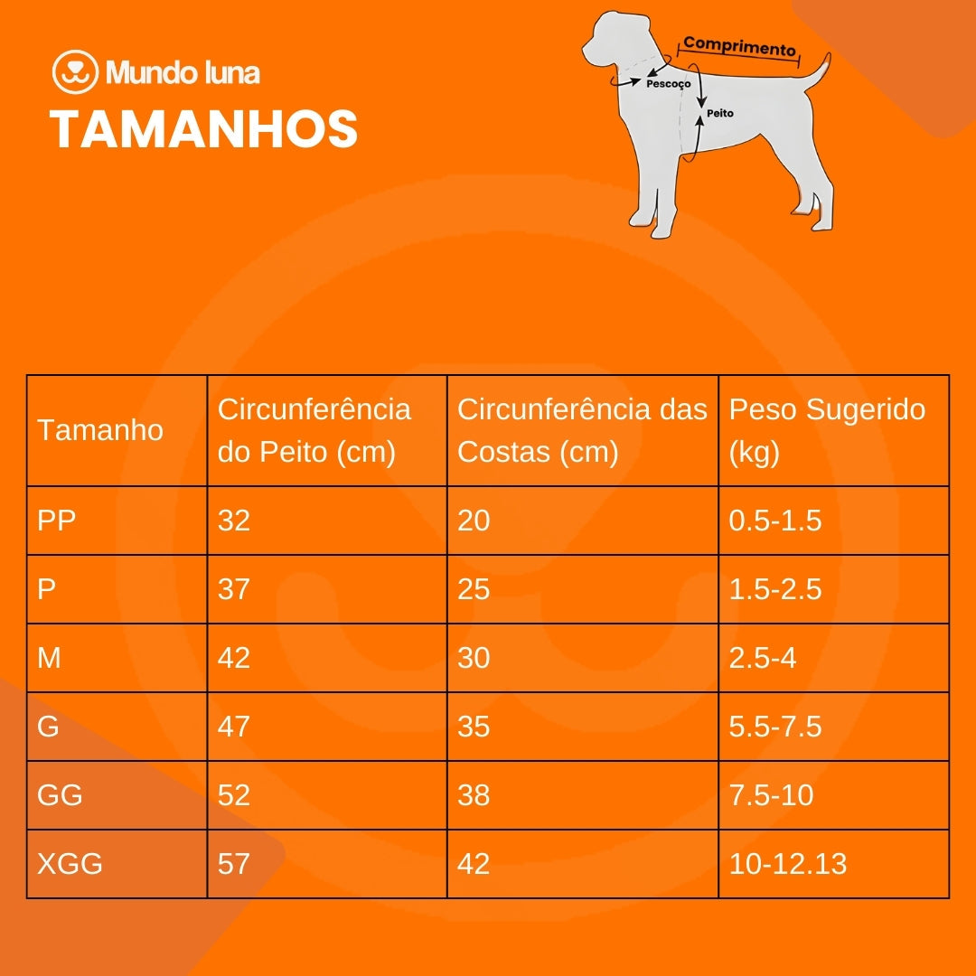 Moletom Fofo Para Cachorro R - ROUPA - 68