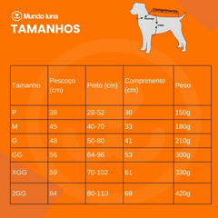 Casaco Refletivo Com Forro Pelúciado Para Cachorro - Rocky R - ROUPA - 46
