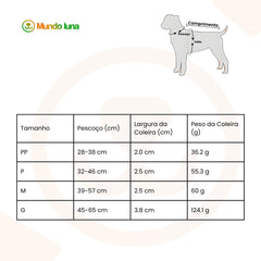 Coleira Reflexiva para Cães - Safepet C - COLEIRA -06