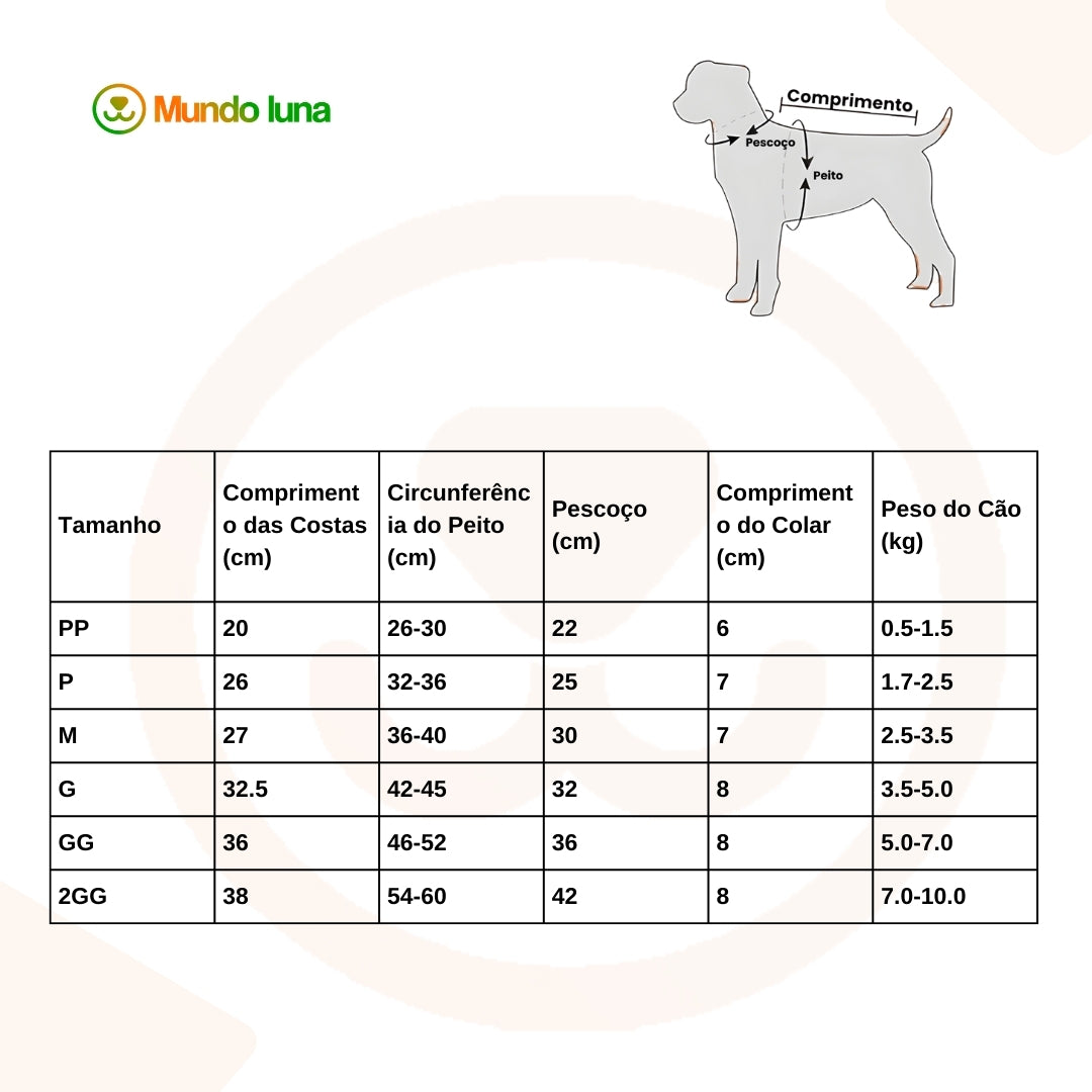 Macacão de Inverno Para Cachorro - Lumo