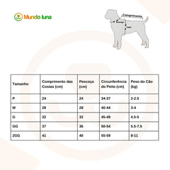 Jaqueta de Inverno Com Bolso Para Pet - Roko R - ROUPA - LNR2U