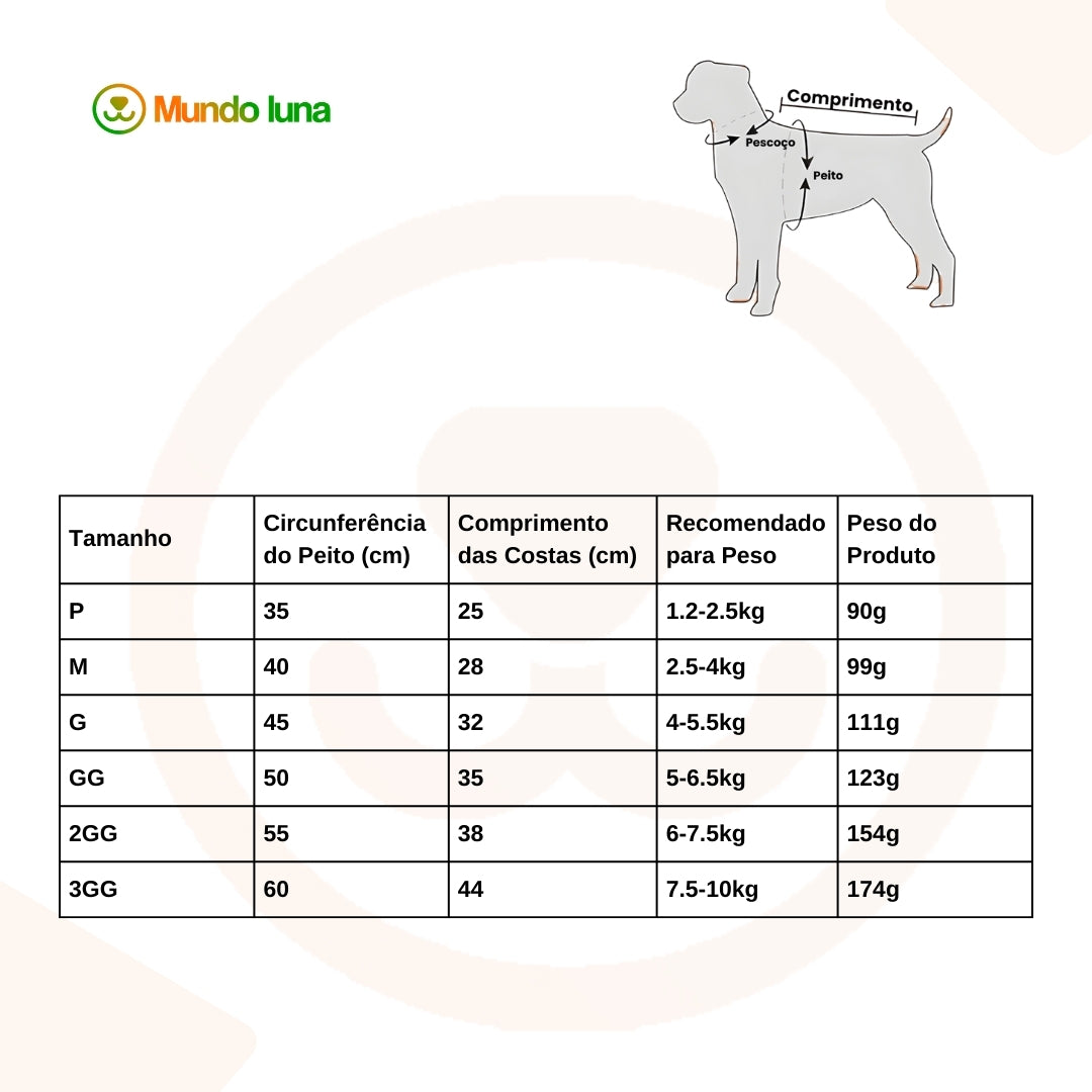Casaco Buffer Para Cachorro - Zazu R - ROUPA - 9LNR2A