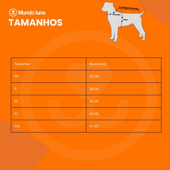 Peitoral Respirável Com Guia Para Cachorro C - PEITORAL - 06
