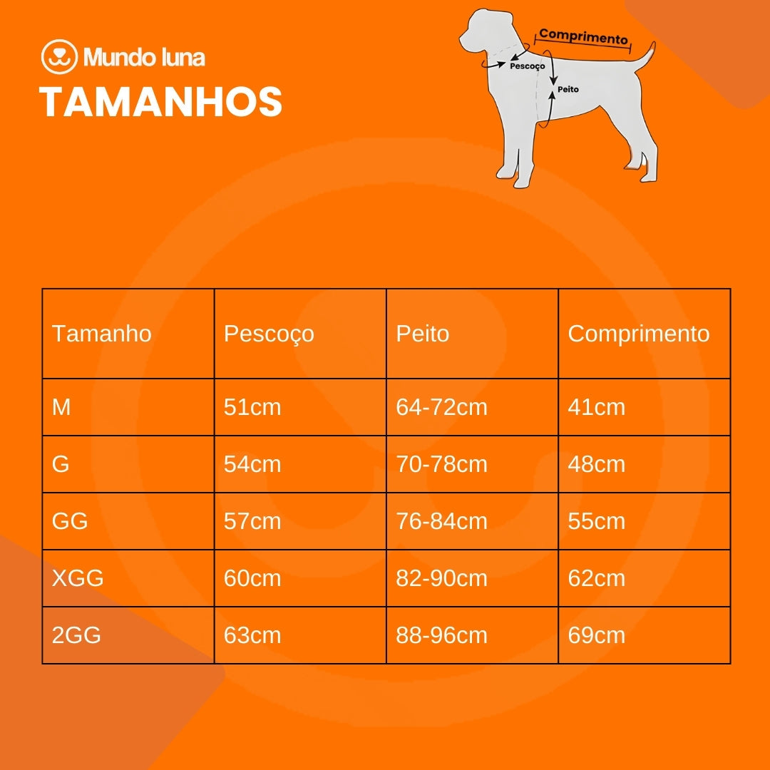 Colete Impermeável Para Cachorro - Abby R - ROUPA - 44