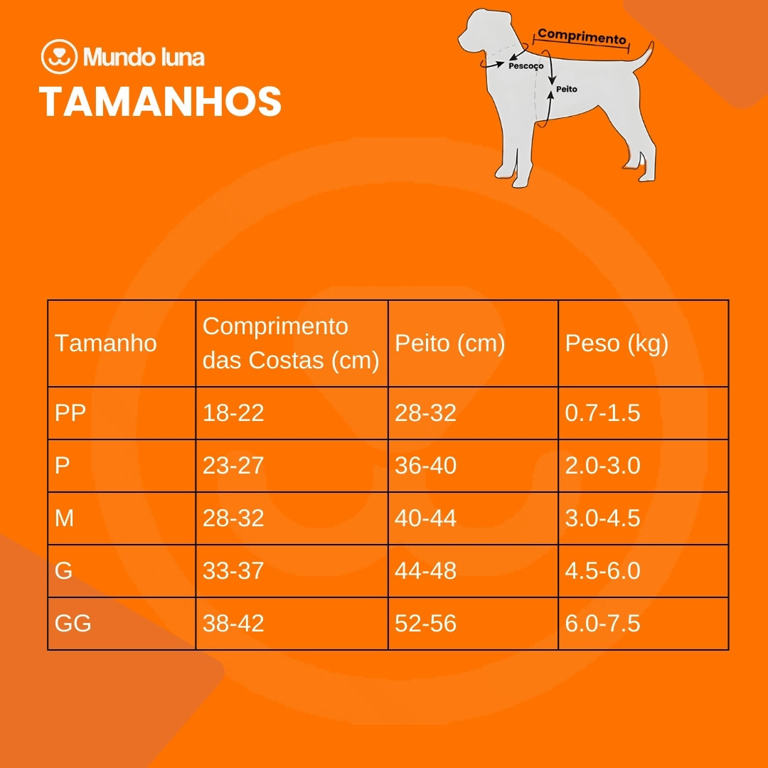 Suéter Para Cachorro Com Suporte de Guia - Penny R - ROUPA - 36