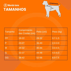 Suéter Para Cachorro Com Suporte de Guia - Penny R - ROUPA - 36