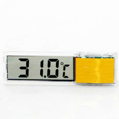 Termômetro Digital com Tela LCD para Aquário Amarelo A - Termometro - 01