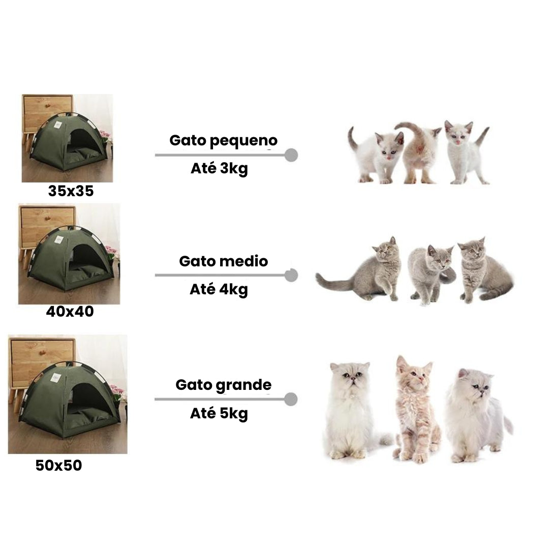 Tenda Caminha Para Pet - Fluffia C - CAMA - 65