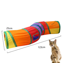 Túnel Colorido para Gatos C B - tunel - 01
