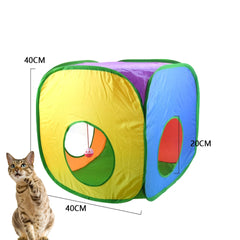 Túnel Colorido para Gatos E B - tunel - 01