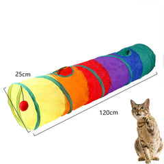 Túnel Colorido para Gatos B B - tunel - 01