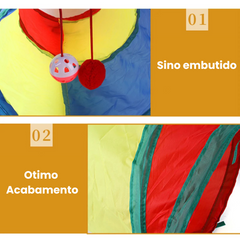 Túnel Colorido para Gatos B - tunel - 01