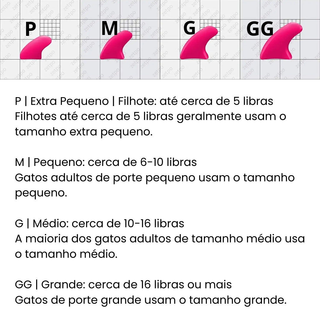 Unhas Coloridas para Gatos Anti-arranhões A - Unhas - 01