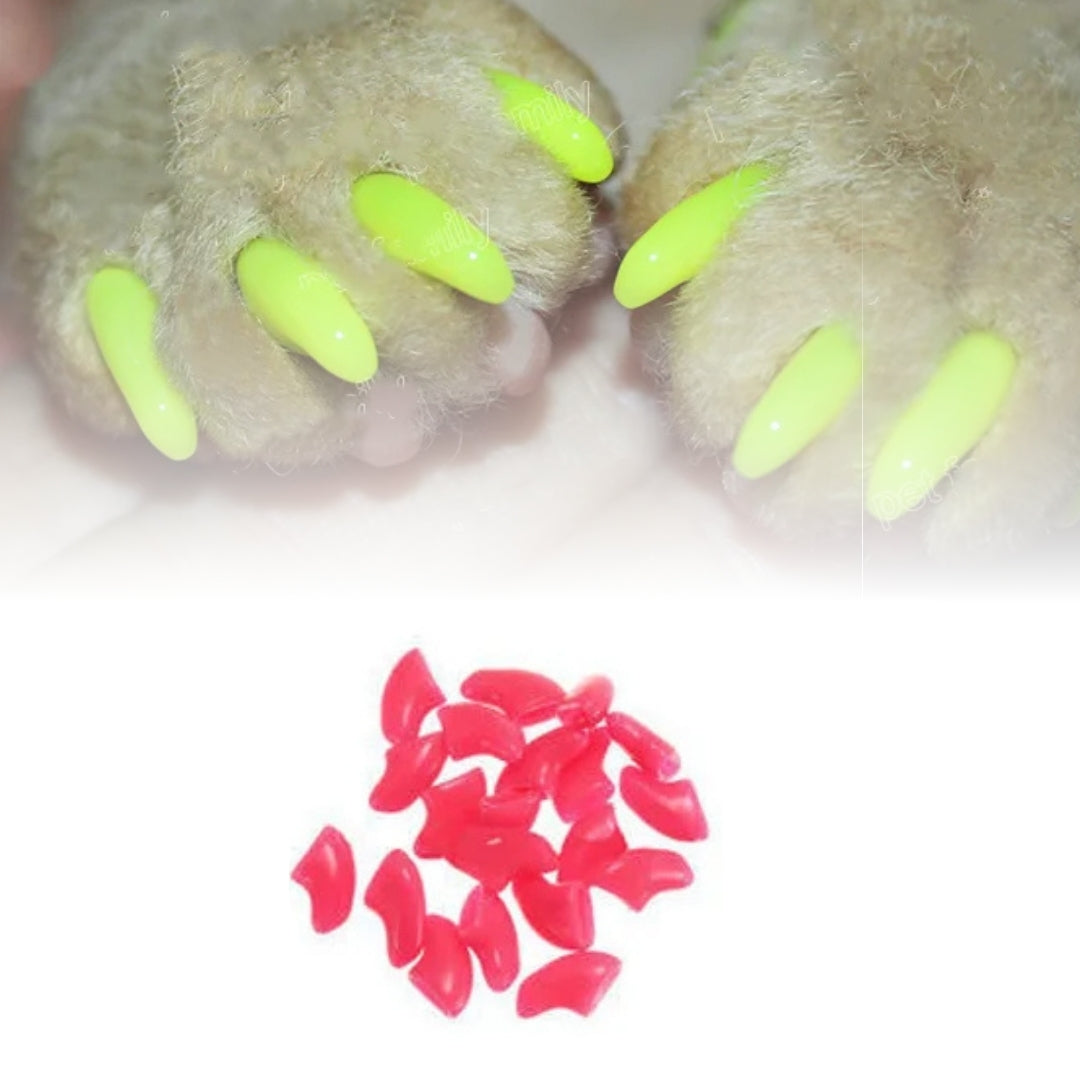 Unhas Coloridas para Gatos Anti-arranhões A - Unhas - 01