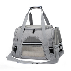 Bolsa para transporte de animais de estimação PetJet Cinza BT - 01