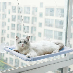 Rede de Descanso para Gatos na Janela CushyPets Azul A - Rede Gato - 01