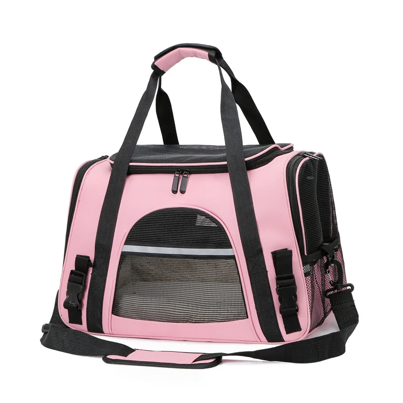 Bolsa para transporte de animais de estimação PetJet Rosa BT - 01