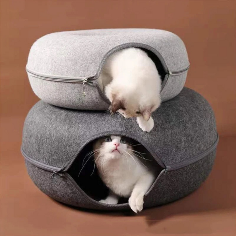Cama toca túnel para gatos Felinova