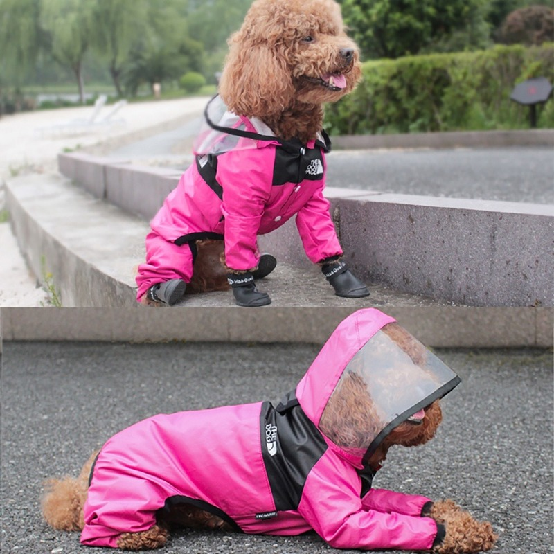 Capa de chuva para cachorros The Dog Face