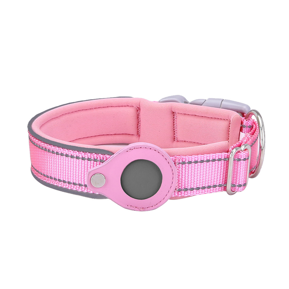 Coleira para cães e gatos com suporte para rastreador AirTag ColorRide